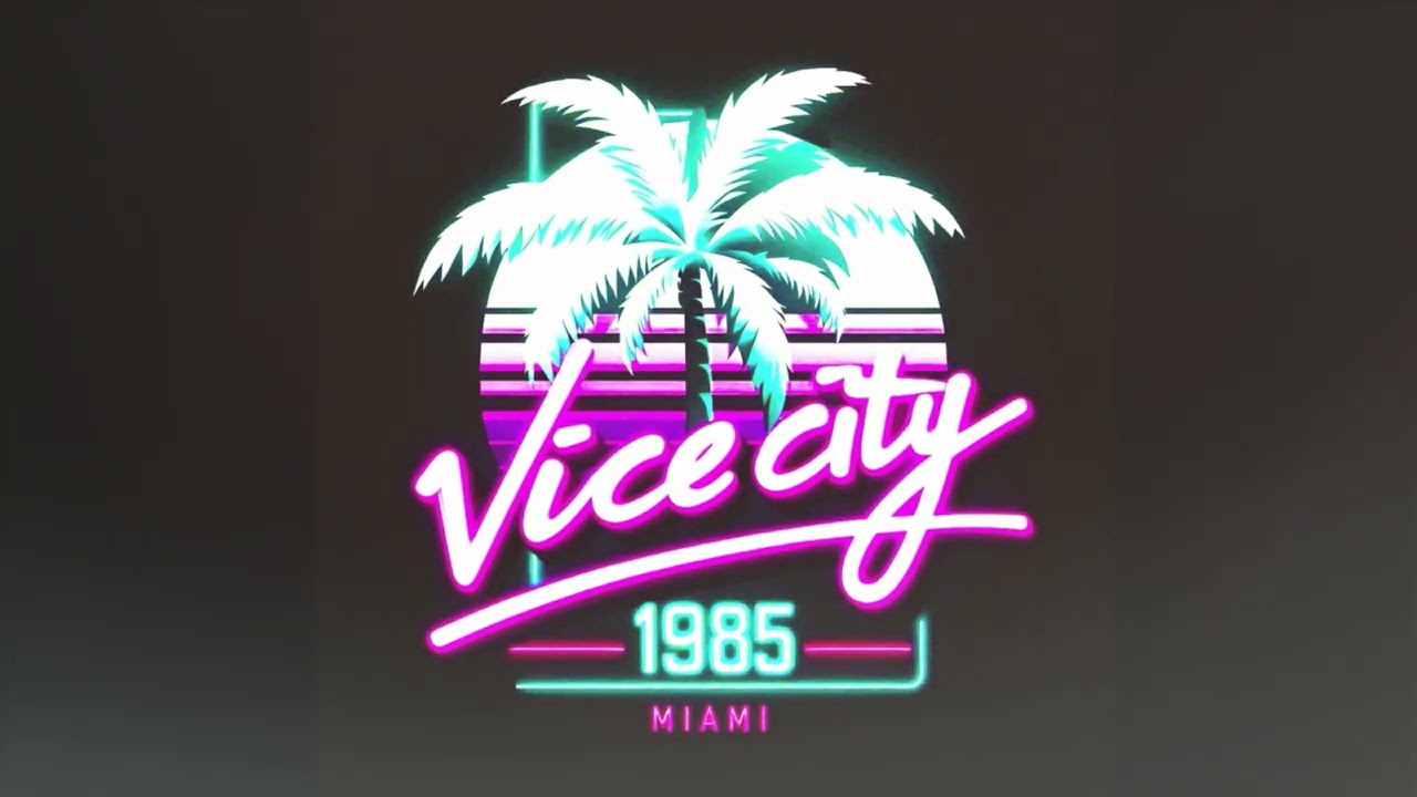 Vice City 1985 Mix -- 47 minutes of Retro Synthwave music