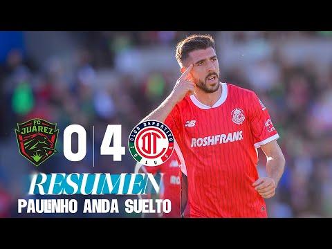 FC JUÁREZ 0-4 TOLUCA J8 | El Diablo se apareció en la frontera | Clausura 2025