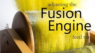 Fusion Engine carder - adjusting the feed tray