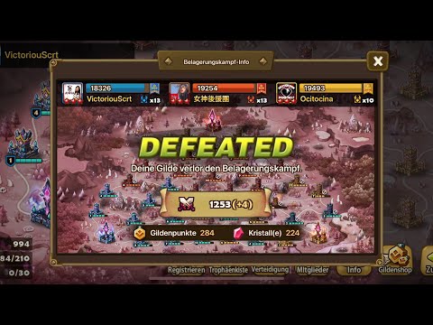 (4K) Do you understand me now?¿ xD - Summonerswar G3 Siege vs Ocitocina vs kA