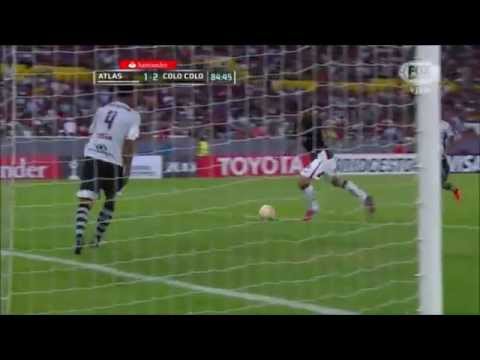 Atlas 1 - 3 Colo Colo Copa Libertadores 2015