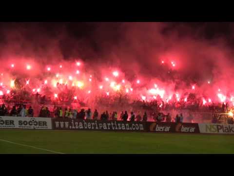 146. derbi; Bakljada na pocetku II poluvremena