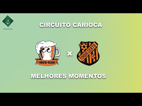 #FUT7 - SOCO SUJO x TOQUE CERTO - CIRCUITO CARIOCA