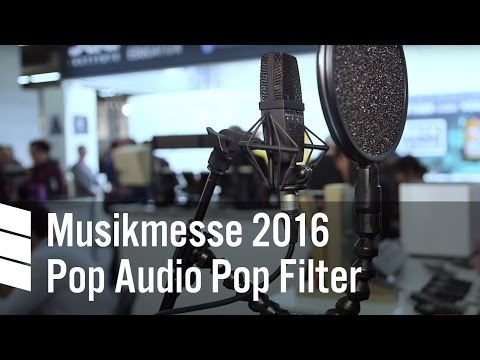 Pop Audio Pop Filter - Musikmesse 2016