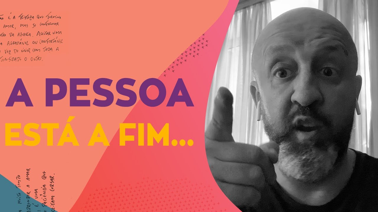 A PESSOA ESTÁ A FIM… | CRÔNICAS DA VIDA