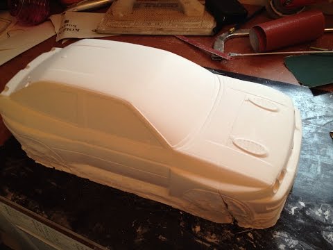 Vacuum Forming RC Body - Making The Mould