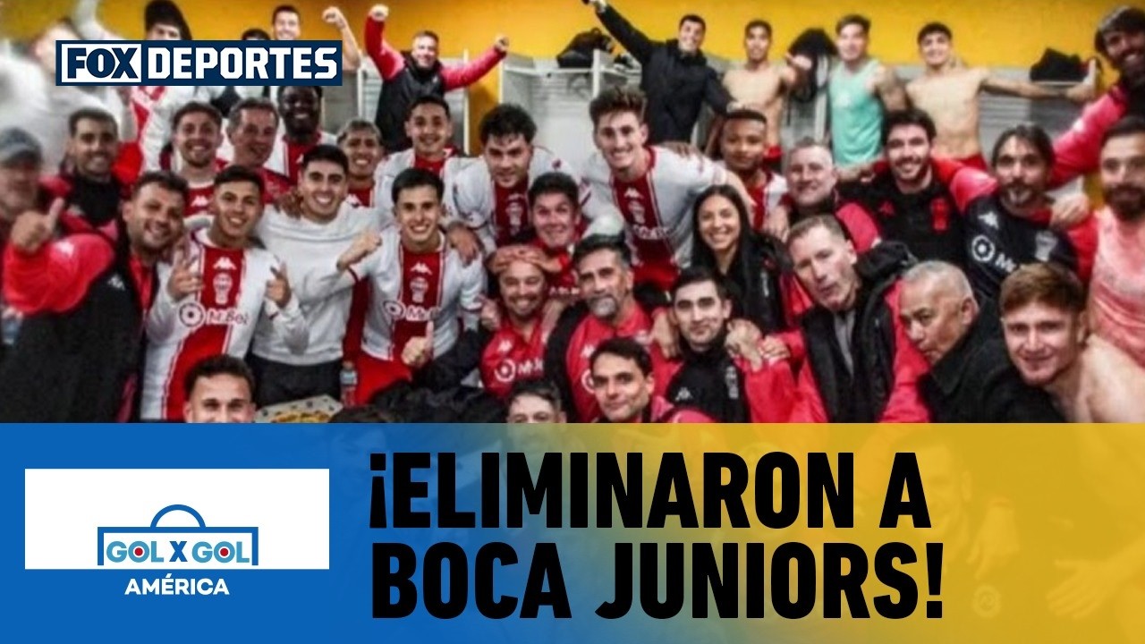 💥 BOCA JUNIORS ELIMINADO | Huracán eliminó de la contienda al 'Xeneize' | GolXGol