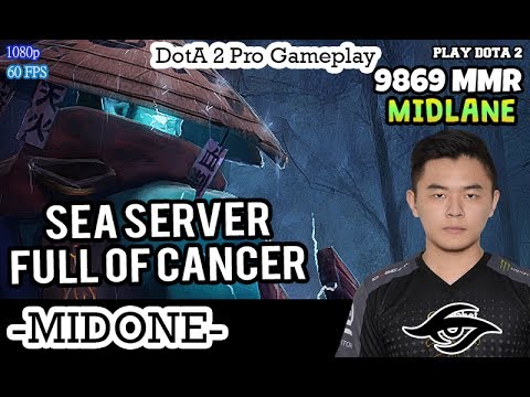 [Dota 2] Midone Storm Spirit | SEA Server Full of Cancer | Professional Ranked Gameplay