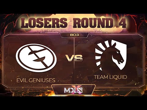 Evil Geniuses vs Team Liquid Game 2 - MDL Chengdu Major: Losers' Round 4