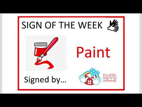 How to Sign Painter in BSL