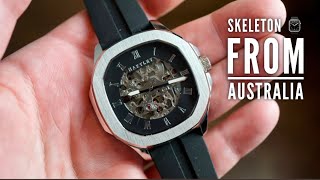 Hartley Legacy Skeleton Automatic Watch Review  Australia Watch Brand