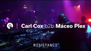Carl Cox b2b Maceo Plex 2019 @ Resistance Ibiza: Closing Party (BE-AT.TV)
