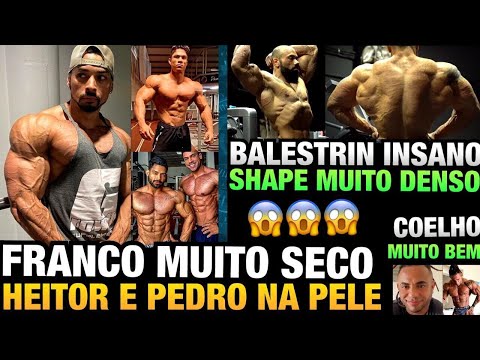 BALESTRIN MUITO DENSO - FRANCO E EDVAN CADA VEZ MAIS SECOS - COELHO IMPRESIONANTE E MAIS