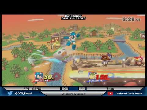 CCG Smash Singles 10/9/2016 - FPT | GENO vs. Bass