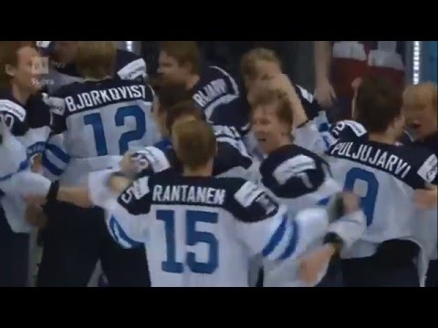 Nuorten MM 2016 finaali | Venäjä - Suomi 3-4 (JA) | Maalikooste
