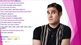It&#39;s Not Right But It&#39;s Okay Glee Lyrics