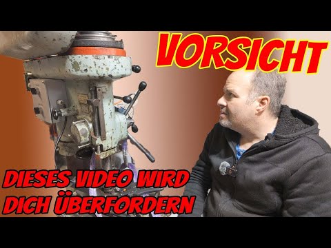 VORSICHT dieses Video wird dich überfordern | DDR Ständerbohrmaschine | Teil 4