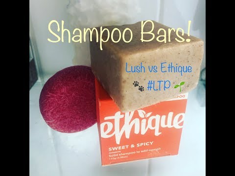 Shampoo Bar Review! Lush vs Ethique