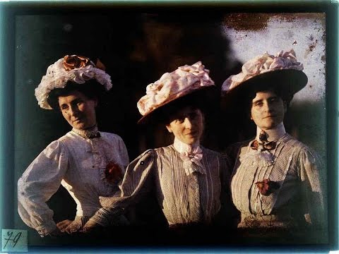Autochromes by Gustave Gain 1909-1911
