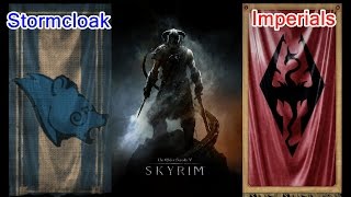 Stormcloaks or Imperials? Skyrim Political Analysis