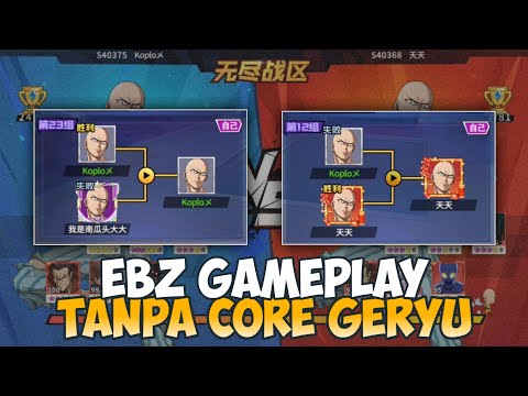 TANPA GERYU CORE EBZ GAMEPLAY | One Punch Man: The Strongest Simplified