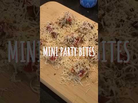 Small Bites, Big Flavour 💥 | Party Snack Idea #foodshorts