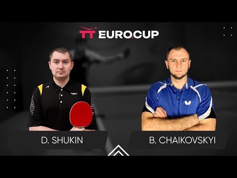 13:40 Dmytro Shukin - Bohdan Chaikovskyi 10.01.2024 TT Euro.Cup Ukraine Professional. TABLE 3
