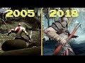 Evolution Of God Of War 2005 2018
