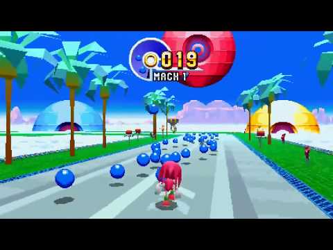 Sonic Mania Longplay - Knuckles' Route All Emeralds, No Commentary