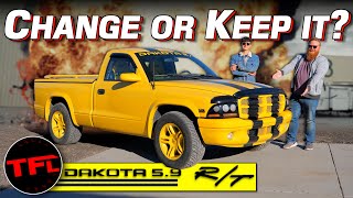 Should We Make This RARE Dodge Dakota R/T Our Next Project Truck? It's Already Gotten Some Mods...