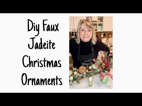 YouTube video about Craft Your Own Christmas Tree Using Jadeite Plates