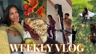 WEEKLY VLOG ♡ (cozy home upgrades, new farm animals, at home gym reveal!! workout with us PART 1 +)