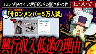 2週目で半分以下に...そりゃそうじゃ！【約束の時計台/えんとつ町のプペル】
