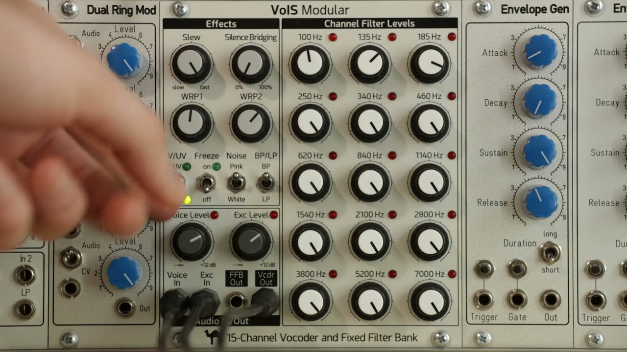 Demo of the VoIS Modular vocoder