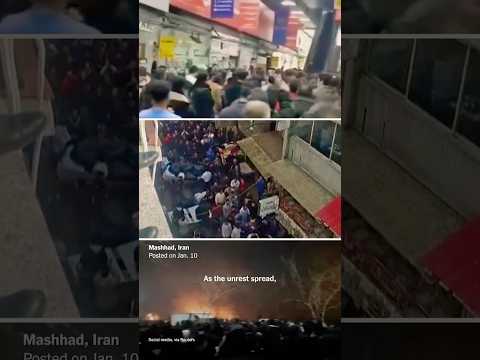 How Anger Erupted as Iranians Buried Protest Victims