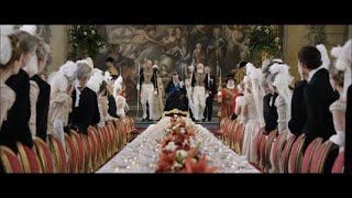 dinner in the great hall - Victoria and Abdul (201