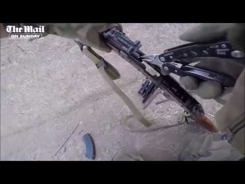 British Soldier Fixes Weapon Jam With Multitool During An Intense Firefight