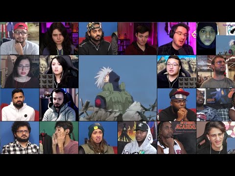 Kakashi Death😢Reaction Mashup | Naruto Shippuden Episode 159