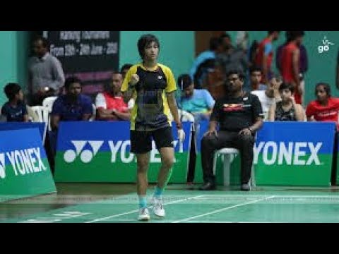 Ashmita Chaliha VS Aakarshi kashyap All India National badminton final in Prakash padukone Bangalore