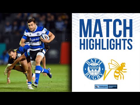 Match Highlights: Bath Rugby v Wasps
