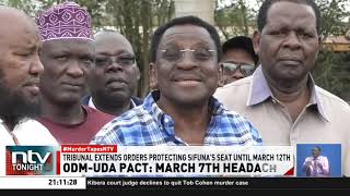 Siaya governor James Orengo claims ODM-UDA memorandum of understanding expires on March 7