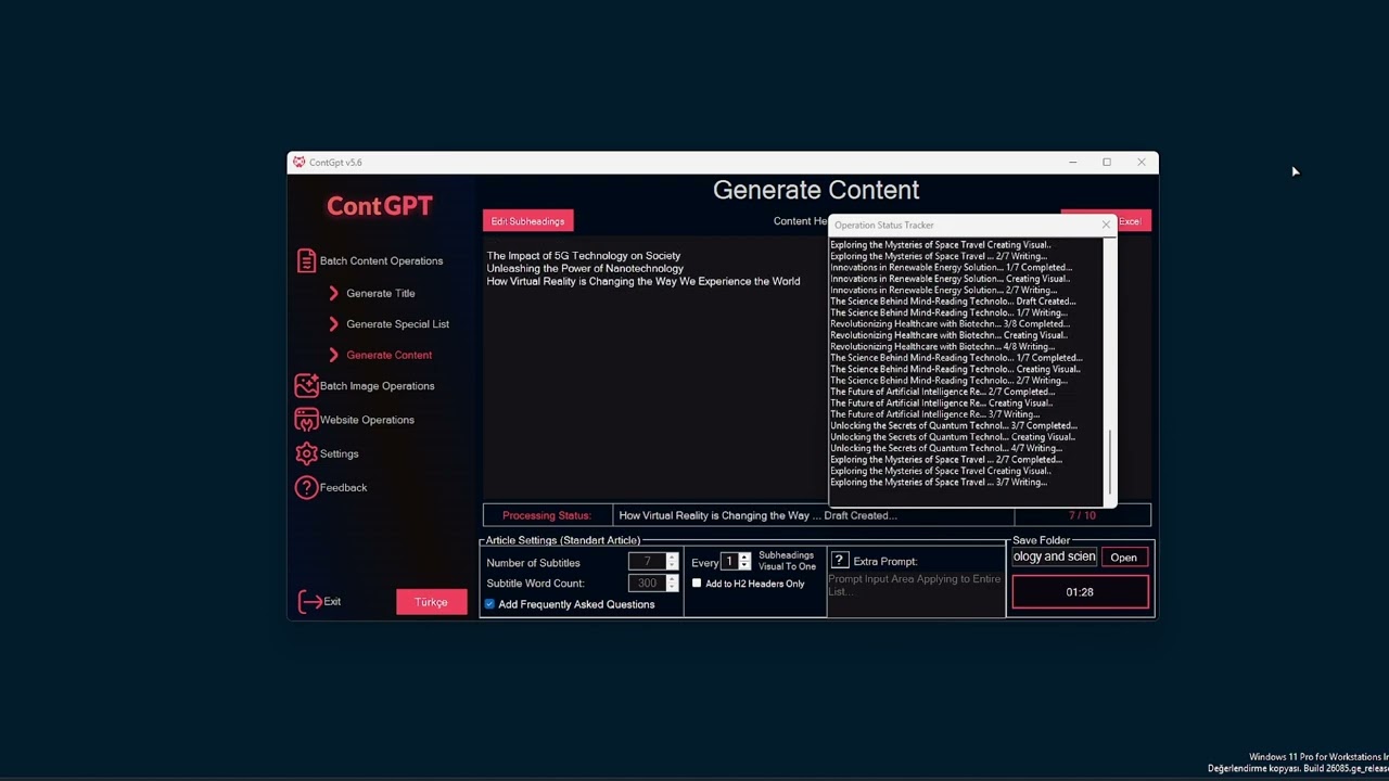 ContGPT tutorial