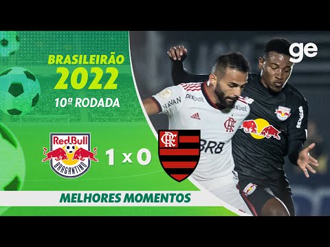 Gols e lances de Red Bull Bragantino x Flamengo