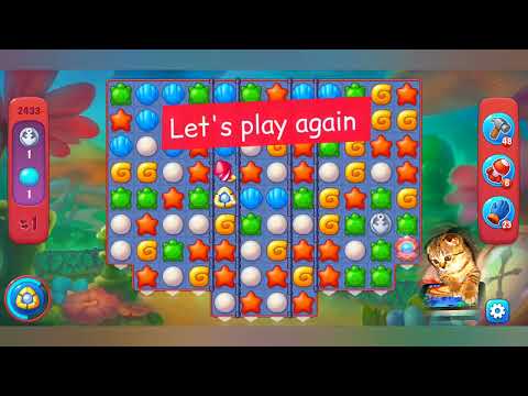 Fishdom 2022, no Boosters,  2433  level  -  прохождение без бустеров,  2433  уровень.