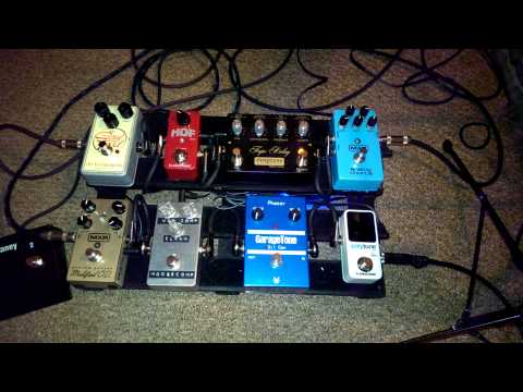 Philip Joyce - New board and Amp setup.