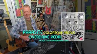 Video thumbnail for Colortone Pedals: PARASITE Overdrive by Brett Kingman