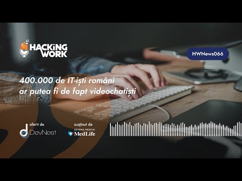 , title : '400.000 de IT-iști români ar putea fi de fapt videochatiști | HWNews066'
