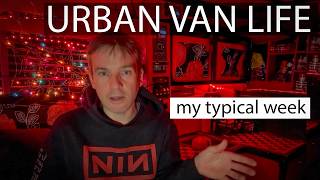 Working in a City While Living in a Van