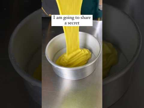 Softest Cake Sponge 😍😱‼️ #shorts #cake #sponge #soft #tips  #baking #bakingtips #cakehacks #trending