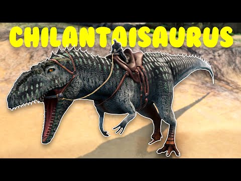 COMO TAMEAR CHILANTAISAURUS Y TODAS SUS HABILIDADES - ARK: ADDITIONAL CREATURES KAMI CREATIONS